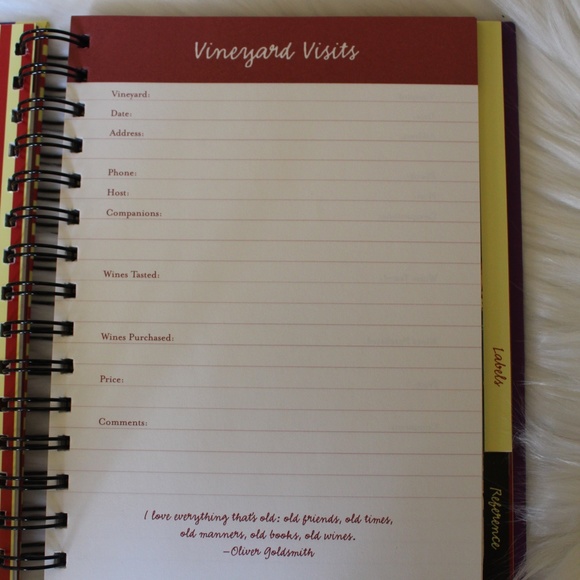 Wine Journal with Paintings by Wayne Ensured - Picture 7 of 13